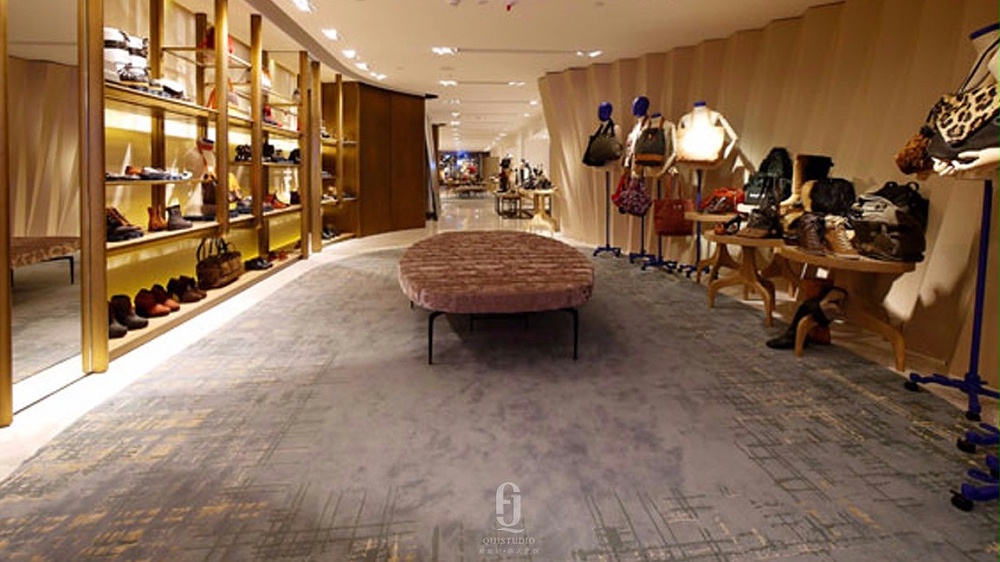 精品店休息区地毯定制