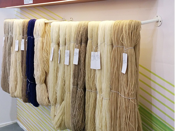 手工纱局部展示